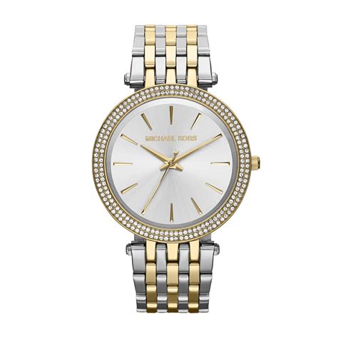 michael kors uhr damen gold silber|michael kors gold watches.